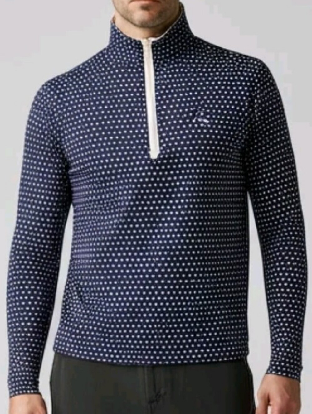 Rhoback Men's Performance Q-Zip The Armstrong Stars Size XXL NWOT'S